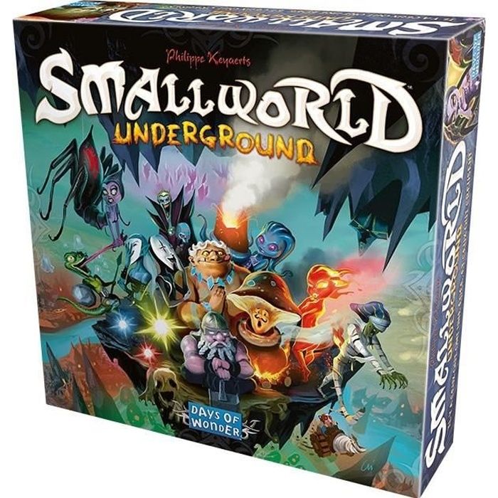 SMALL WORLD - Underground - Jeu de société - A partir de 10 ans