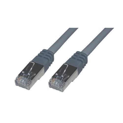MCL Cordon de brassage - RJ45 CAT 6 S/FTP - 5 m - Gris