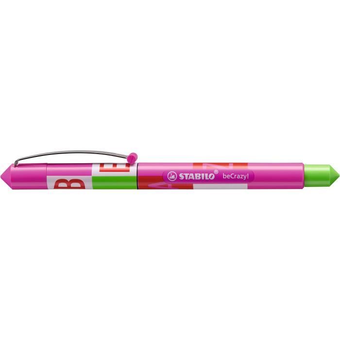 STABILO Stylo-plume beCrazy! - Collection Type : décor violet