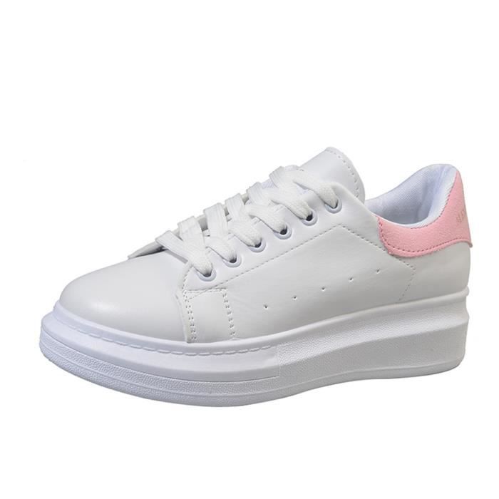 De Femme 35 Chaussures 40 Nouvelle Plus Confortable noir Loisirs Rose Mode Classique Couleur vert Sneaker ffqZwU