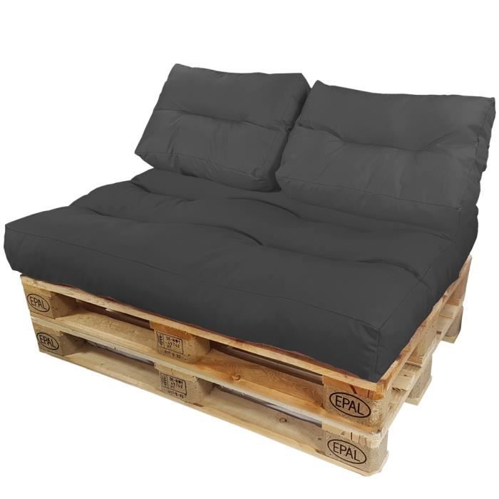 Set de 3 pièces Coussins pour palette europe Lounge de ...