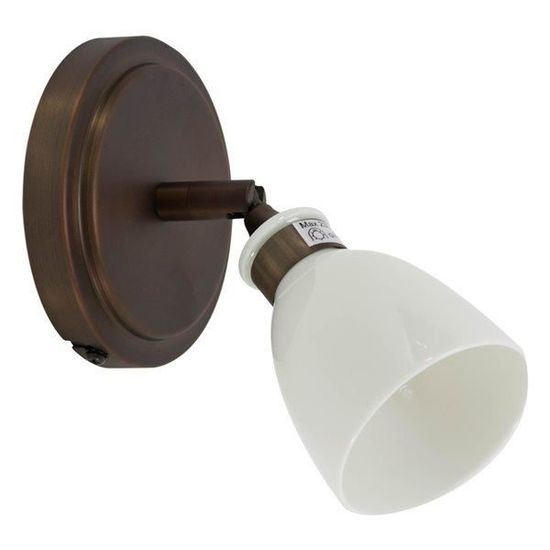 Ori Foncé Murale 1 Applique Bronze Spot Plafonnier 80nNmw