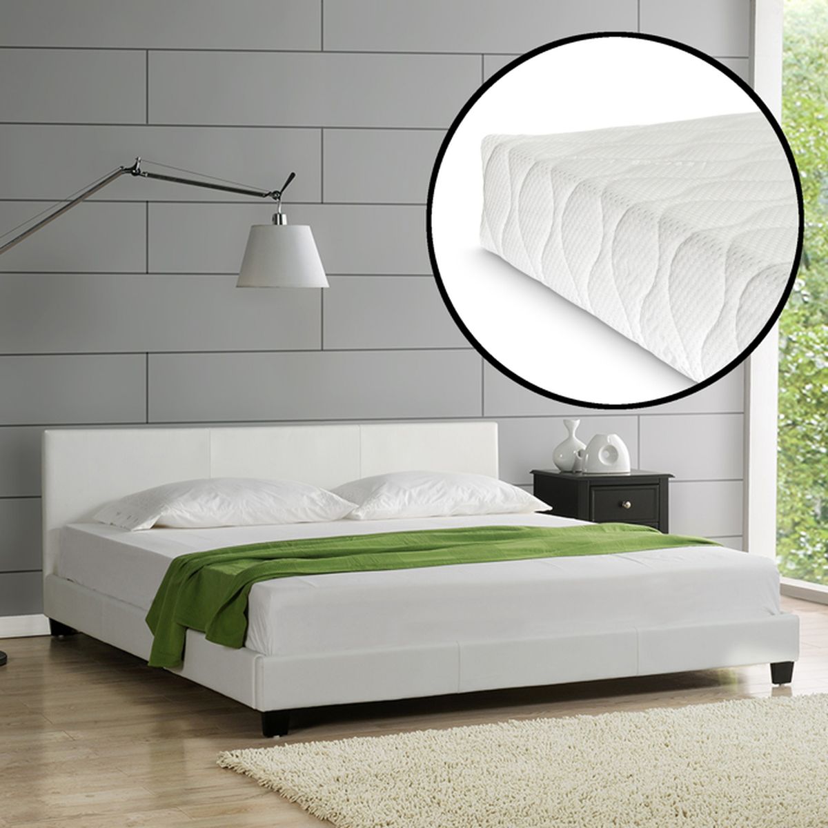 Lit capitonne 160x200 - Achat / Vente Lit capitonne 160x200 pas cher ...