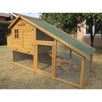 POULAILLER Pets Imperial® Poulailler Clapier en Bois Sandring POULAILLER Pets Imperial® Poulailler Clapier en Bois Sandring