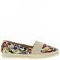 ESPADRILLE Espadrilles beiges dessins personnages et fronce ESPADRILLE Espadrilles beiges dessins personnages et fronce
