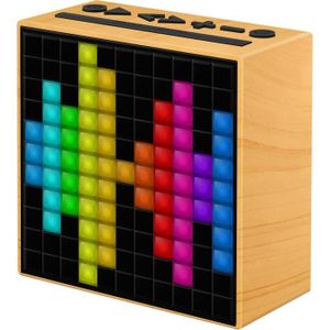 DIVOOM Enceinte TimeBox LED Speaker SMART Music Clock Sand - Sesame