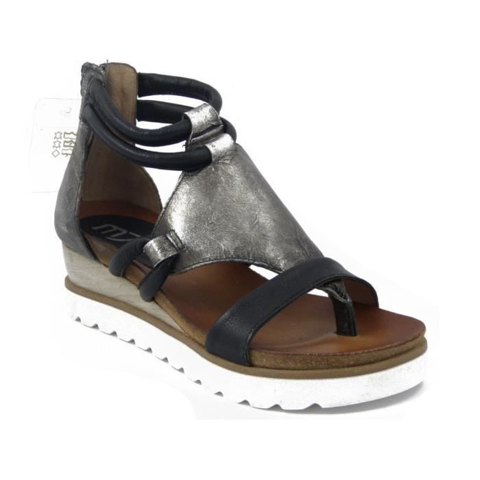 Anatomique 4 En Cuir CmPlantaire MjusSandale NoirTalon oQdWrBeCx