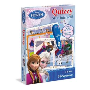 LA REINE DES NEIGES Quizzy Lecture interactive Clementoni