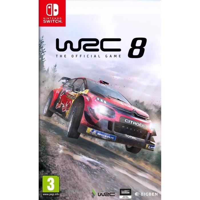 WRC 8 FIA World Rally Championship Jeu Switch