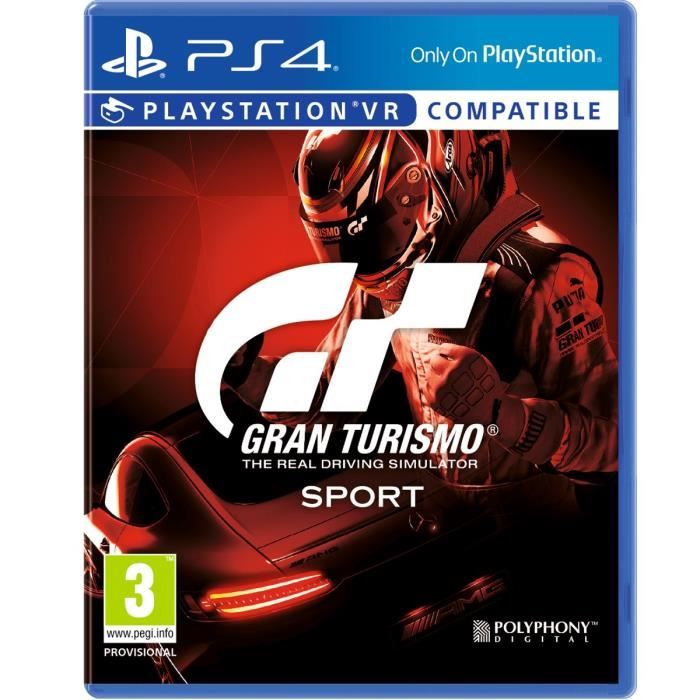 Gran Turismo Sport Jeu PS4/VR
