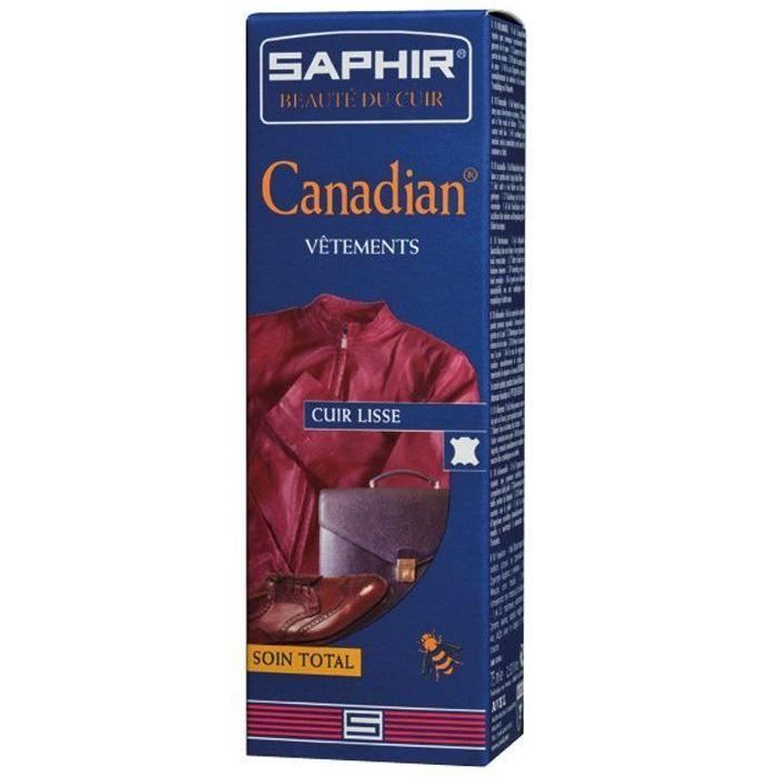 Crème cirage Canadian - rouge cerise - 75 mL