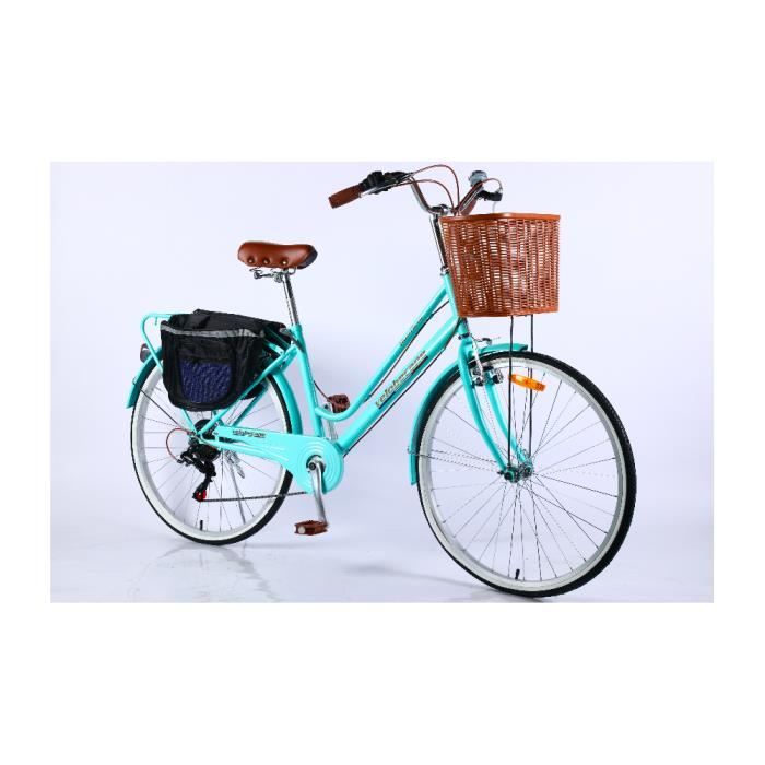 Velobecane Honfleur Vélo de ville Turquoise