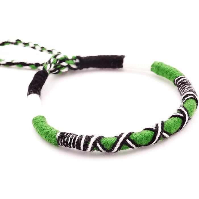 BRACELET , GOURMETTE Bracelet Brésilien de l\u0027Amitié Macramé Coton Frien