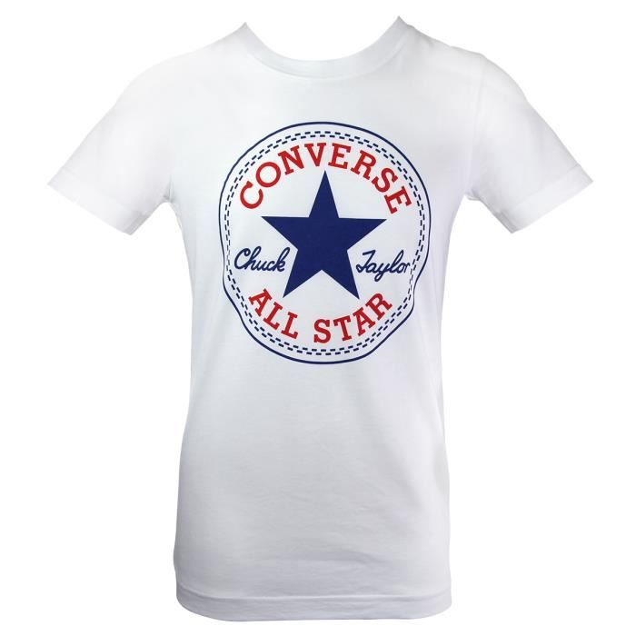 t shirt converse femme blanche