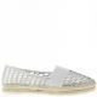 ESPADRILLE Espadrilles blanches dentelle et fronce ESPADRILLE Espadrilles blanches dentelle et fronce