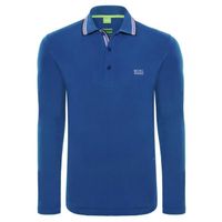 POLO Hugo Boss Homme Polo Manches Longues Bleu POLO Hugo Boss Homme Polo Manches Longues Bleu