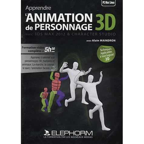 SCIENCES   MEDECINE Apprendre 3ds max 2012 ; lanimation de personn