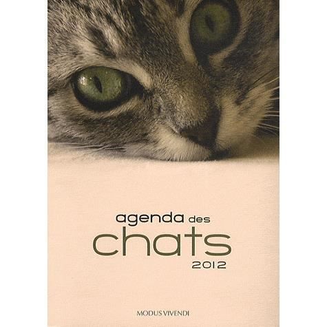 Agenda des chats 2012   Achat / Vente livre Collectif pas cher