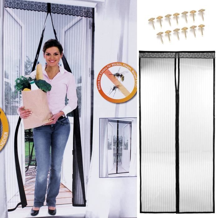 Mesh écran magnétique filet anti moustique insecte mouche protection ... Mesh écran magnétique filet anti moustique insecte mouche protection ...