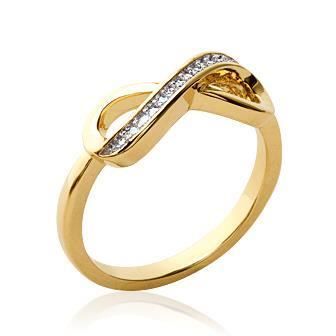 bague or infinity bague or infinity