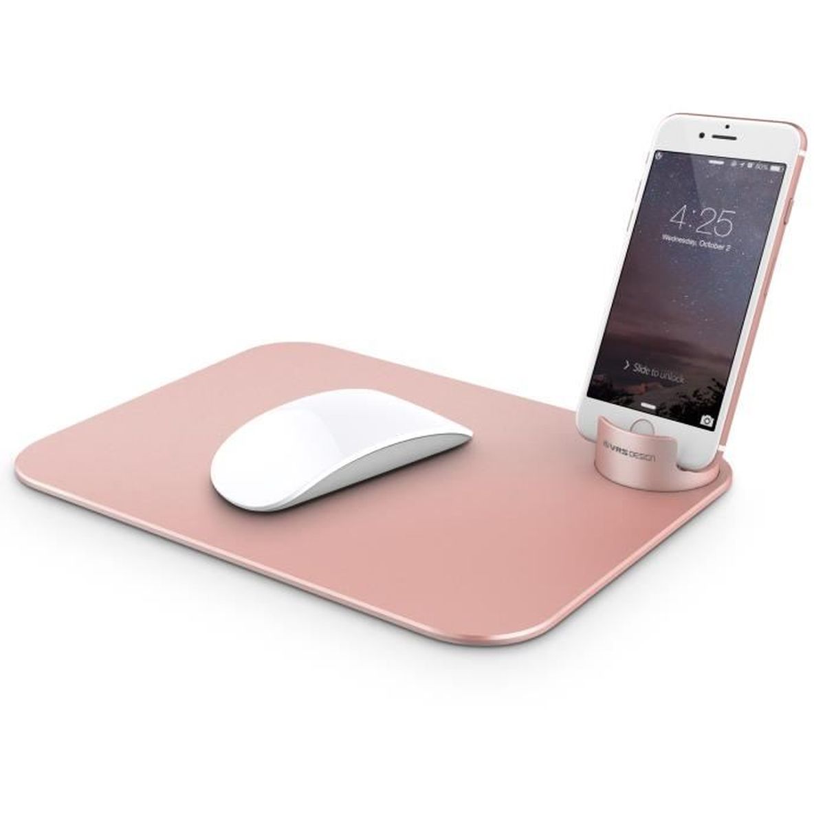  Tapis  de souris  m tallique avec support mobile VRS Design 