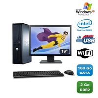 UNITÉ CENTRALE + ÉCRAN Lot PC DELL Optiplex 760 DT Intel E5200 2,5Ghz 2Go UNITÉ CENTRALE + ÉCRAN Lot PC DELL Optiplex 760 DT Intel E5200 2,5Ghz 2Go