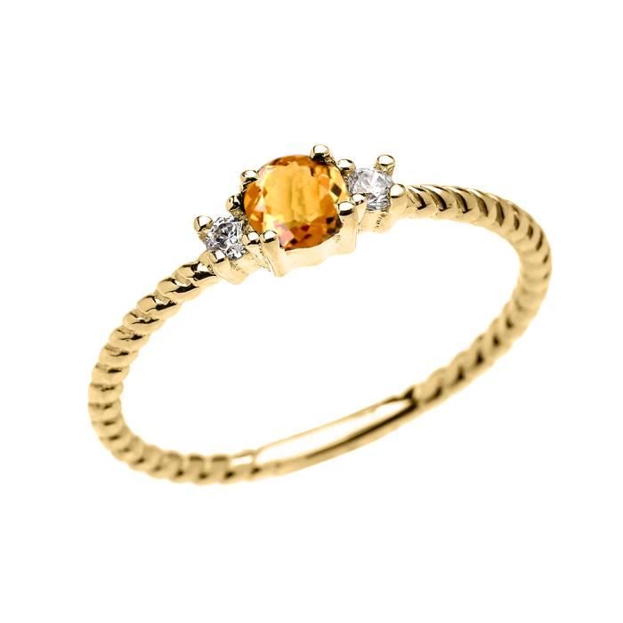 bague solitaire citrine bague solitaire citrine