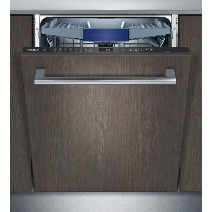 SIEMENS SN658X00ME - Lave vaisselle encastrable - 14 couverts - 41dB - A+++ - Larg 60cm - Moteur induction