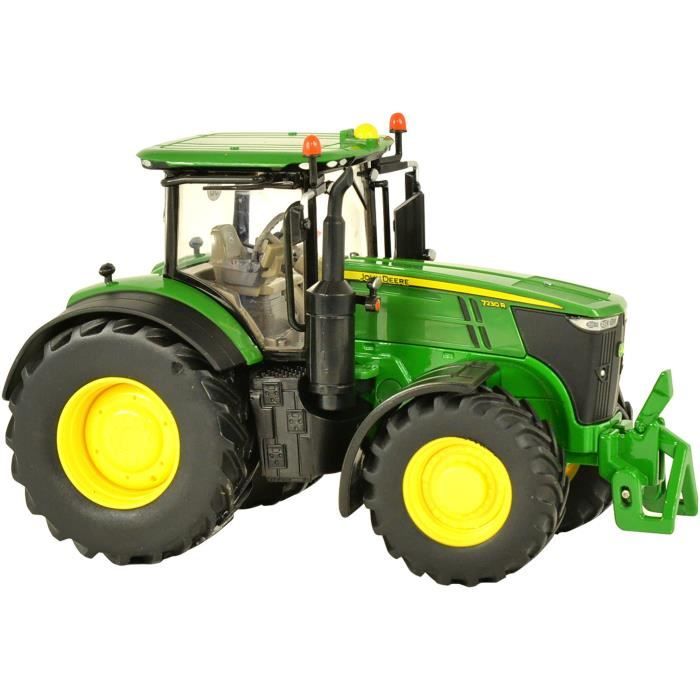 Tracteur JOHN DEERE 7230R avec relevage avant