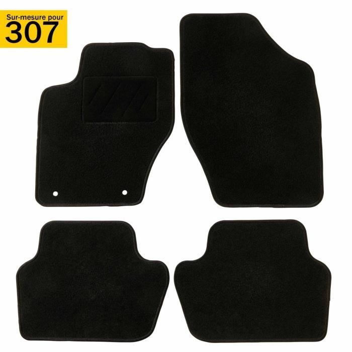 Tapis sur mesure Cristal pour Peugeot 307/307SW dès 04/01-04/08