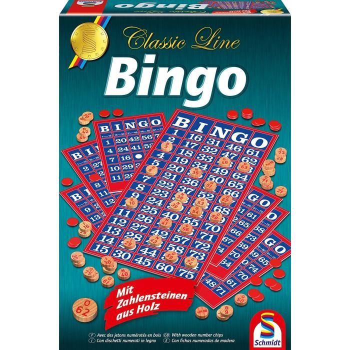 SCHMIDT AND SPIELE Jeu de societe Bingo Classic line