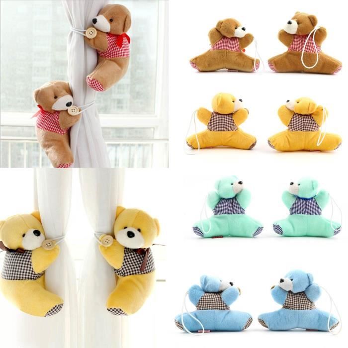 1 Par Bébé Kid Porte - Ours De Bande Dessinée Pépinière Chambre ... 1 Par Bébé Kid Porte - Ours De Bande Dessinée Pépinière Chambre ...