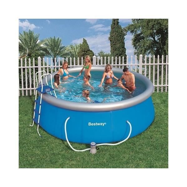 Un Kit Piscine Autoportante Ronde Bestway De 457x122 Achat