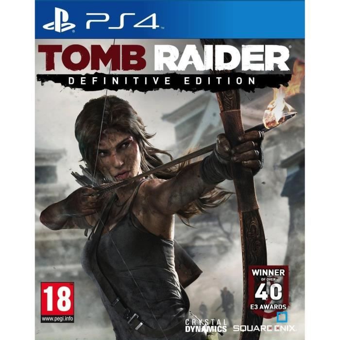 Tomb Raider Edition Definitive Jeu PS4 Achat / Vente jeu