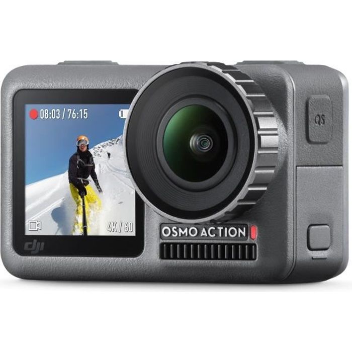 DJI Osmo Action Caméra Sport numérique 4K étanche - Noir