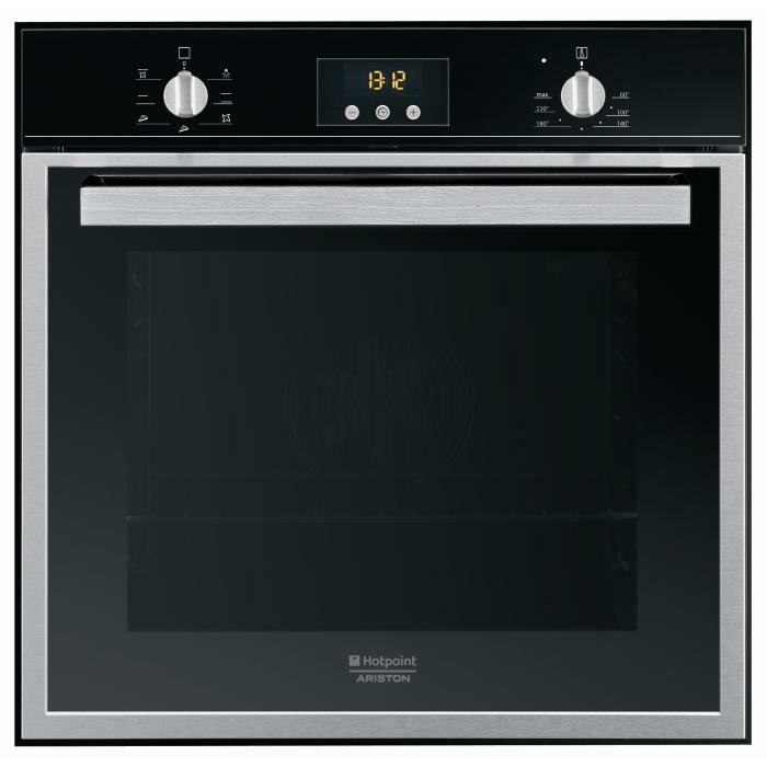 HOTPOINT FZQI 89 P Four électrique encastrable multifonction - 59L - Pyrolyse - A - Noir