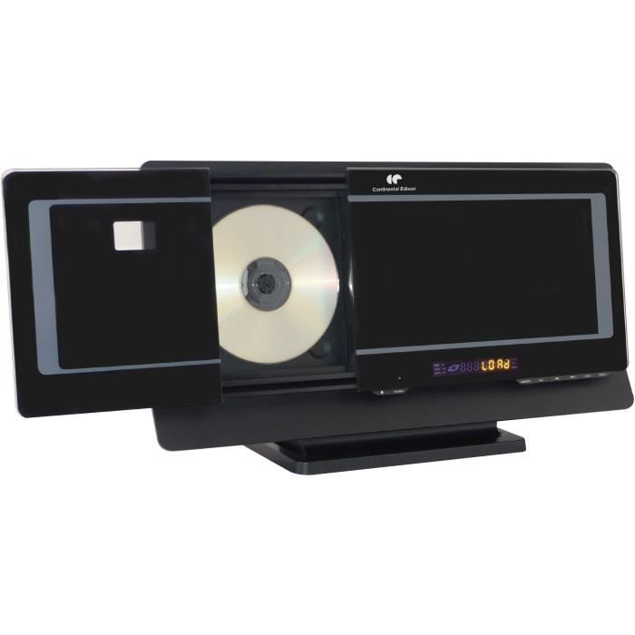 CONTINENTAL EDISON Chaîne HiFi Bluetooth DVD USB