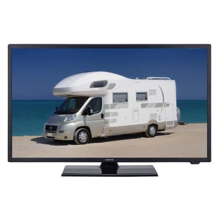 OCEANIC TV LED Camping Car Full HD 55cm (21,5'') 12V-220V TNT HDMI USB