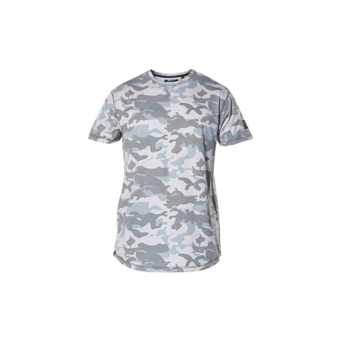 DEELUXE - SCARS T-Shirt Kaki Imprimé Camouflage Manches Courtes - Garçon