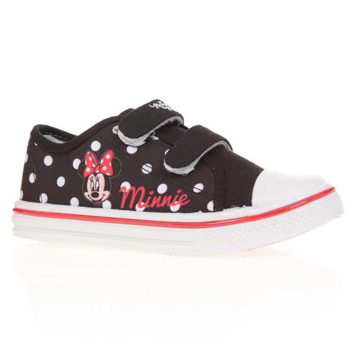 MINNIE Baskets Tissu Noir Enfant Fille