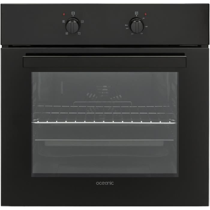 OCEANIC OCEAF58CB - Four multifonction - 58 L - Chaleur brassée - Catalyse - Noir
