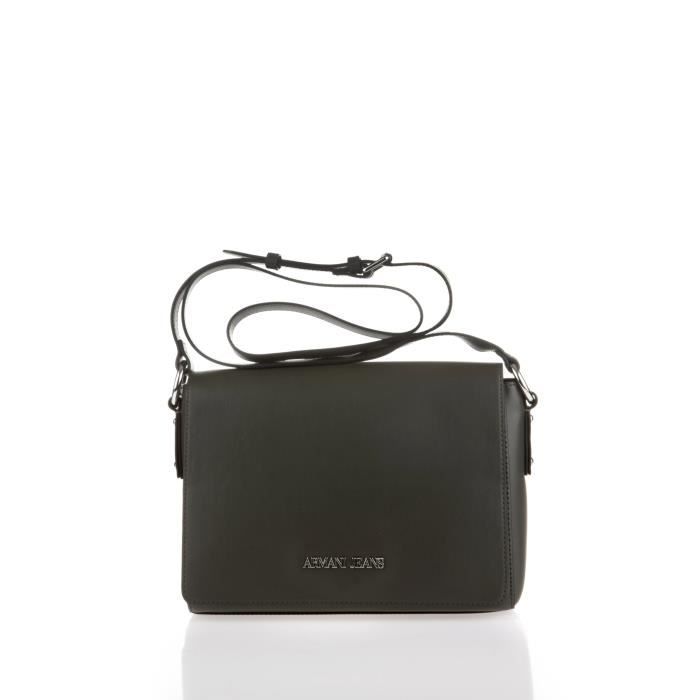 ARMANI JEANS - Sac Bandoulière à Rabat Blanc - Femme