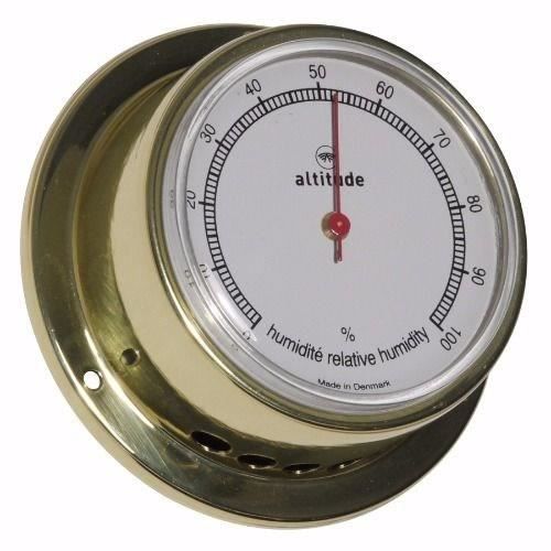 ALTITUDE Hygromètre marin - Laiton - ø 71 mm