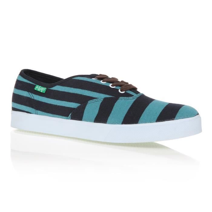 KEEP Baskets Homer Fisherman - Femme - Bleu