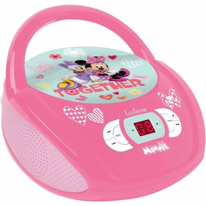 LEXIBOOK - MINNIE - Radio Lecteur CD Enfant