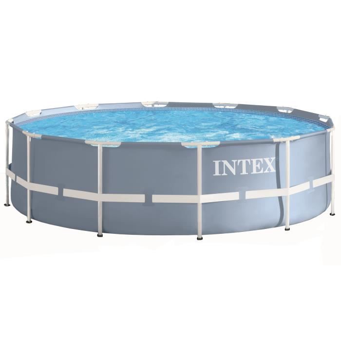INTEX Kit piscine tubulaire ronde Prism Frame Ø 3,66 x 0,99 m