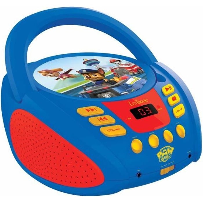 LEXIBOOK - PAT PATROUILLE - Lecteur CD Enfant