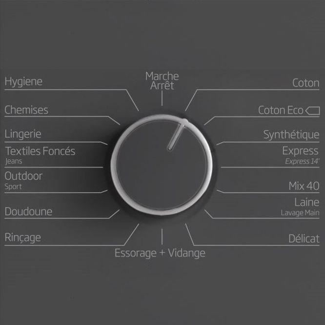  LLF08A4 - Lave linge frontal - 8 kg - 1400 trs2