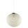 BAYA Lustre - suspension boule rotin Ø35cm blanche