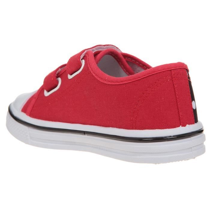 Tissu Rouge Enfant Baskets Fille Minnie 5HXq1FE